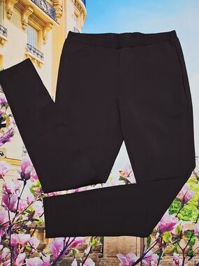Doncaster Collection Skinny Brown Leggings Pants Size 6